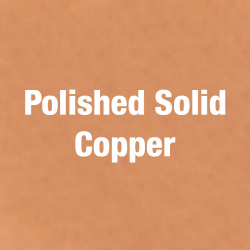 Polished Solid Copper Straight Edge Tile Trim CSEP category